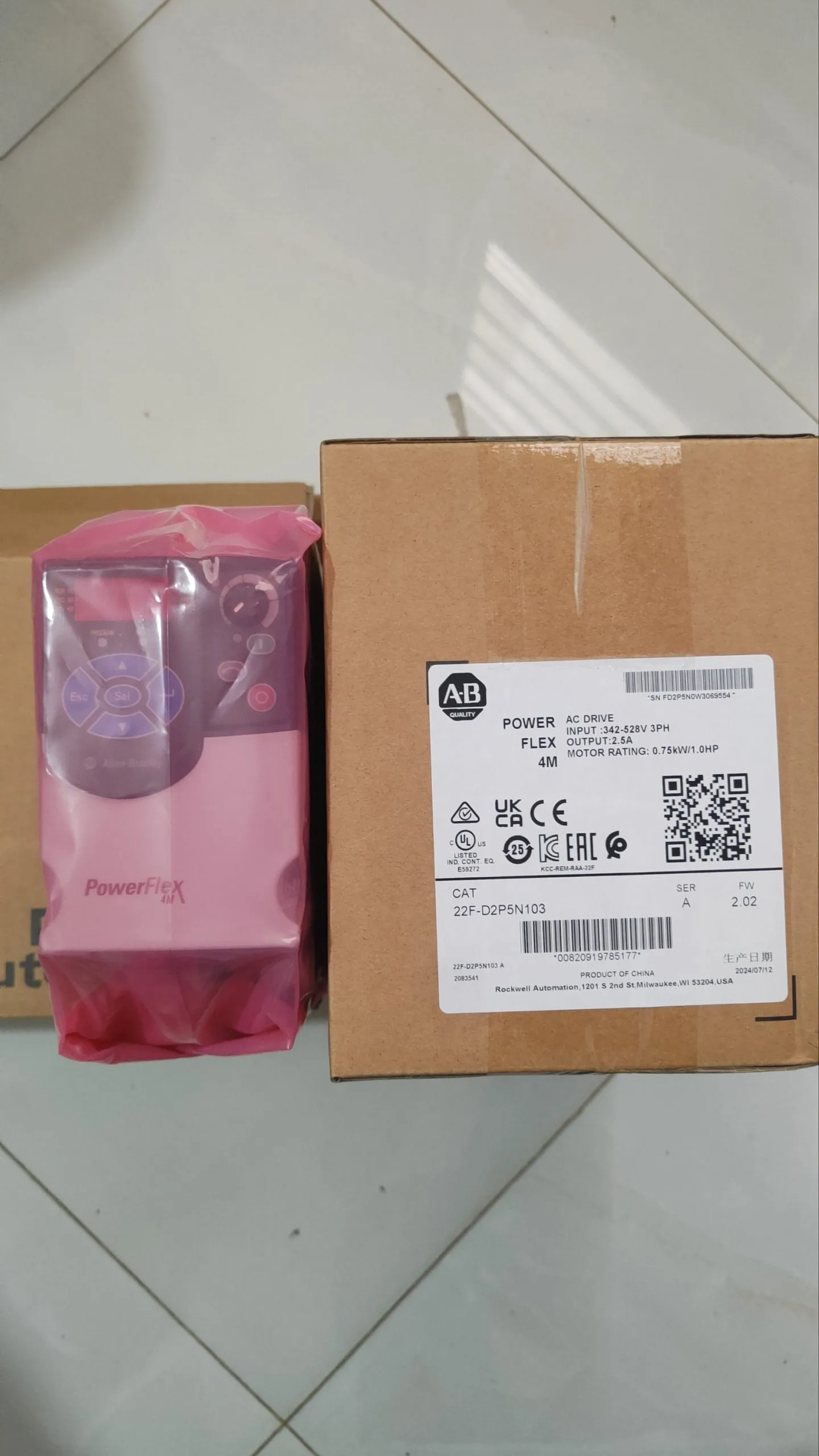 PowerFlex 4M-0.75 kW AC Drive - Image 2